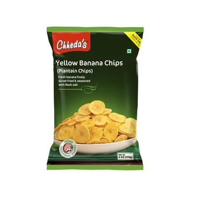 Chips de banane jaune de Chheda (170g) 