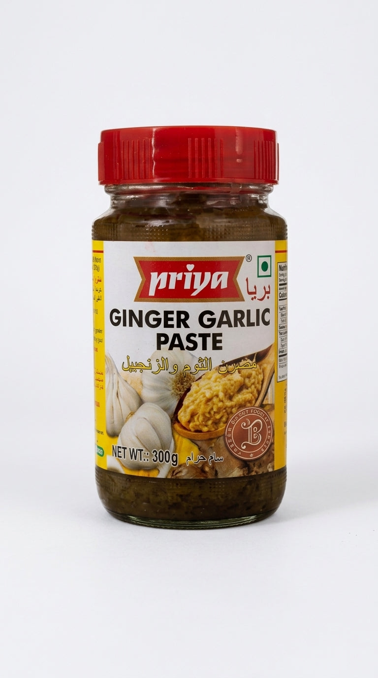 Priya Ginger & Garlic Paste (300g)