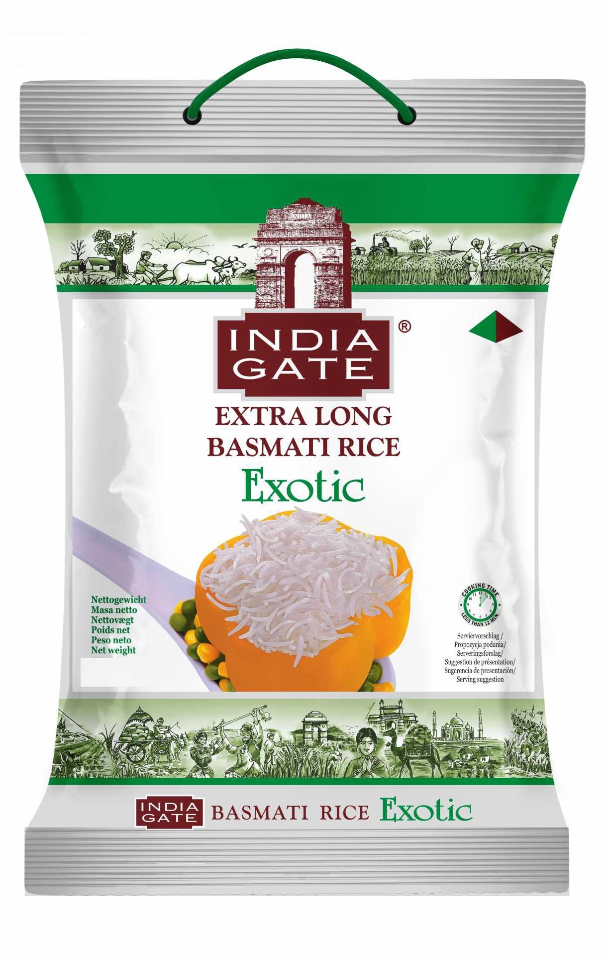 India Gate Exotic Basmati Rice | Aged Long-Grain Rice