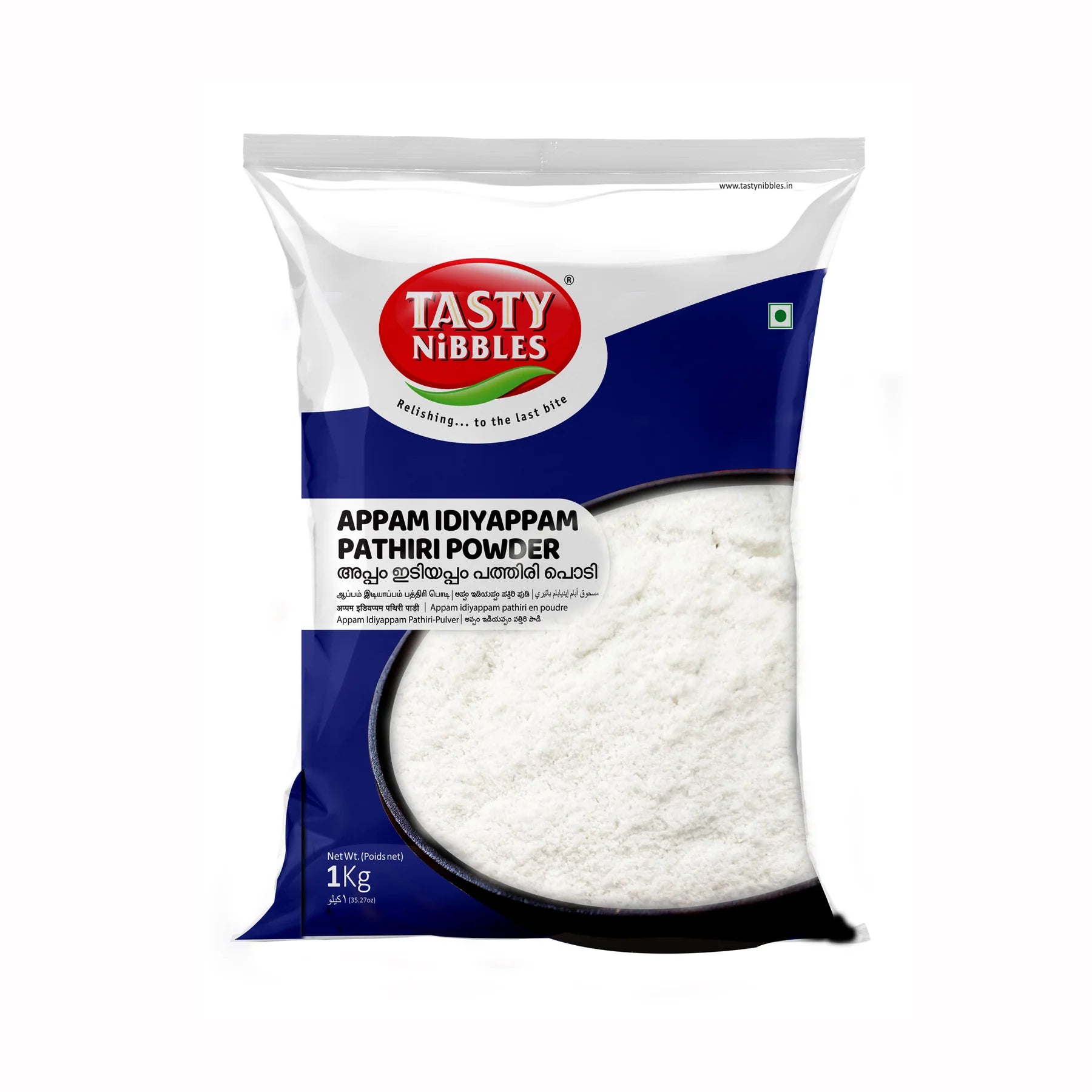 Tasty Nibbles Appam Idiyappam Pathiri Pulver (1 kg)