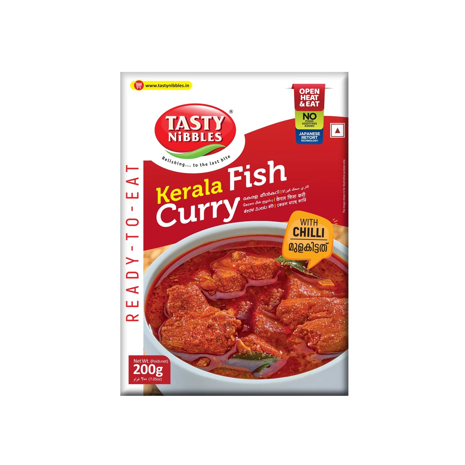 Tasty Nibbles Curry de poisson du Kerala au piment