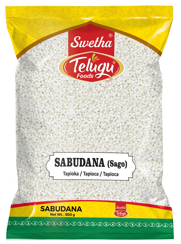 Swetha Telugu Foods Sabudana (500g)