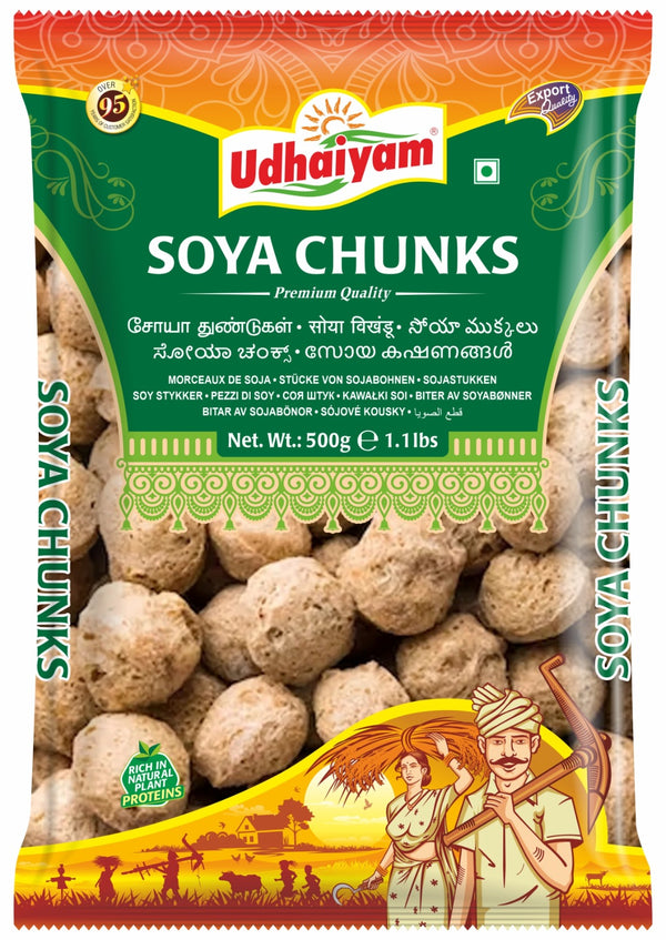 Udhaiyam Soya Chunks (500g)