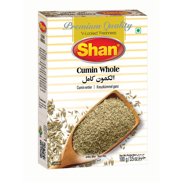 Shan Jeera entier (Graines de cumin) (100g)
