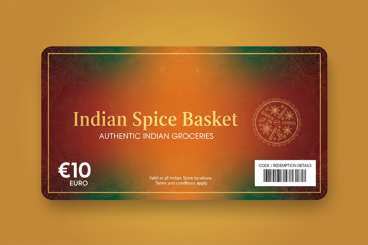 Indian Spice Basket Gift Card