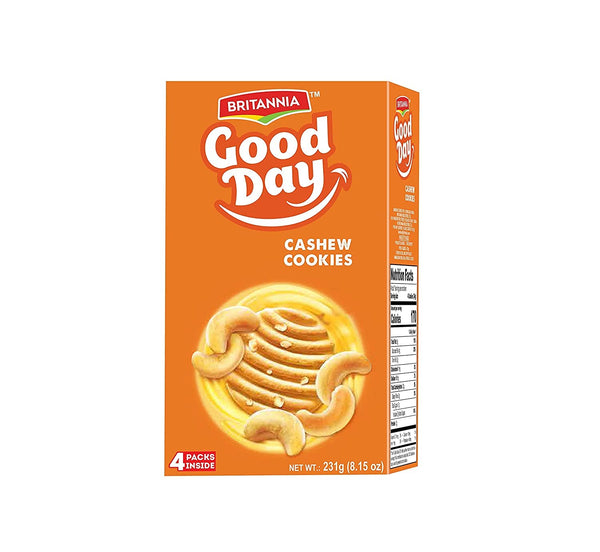 Biscuits Britannia Good Day (Paquet familial) (231 g)
