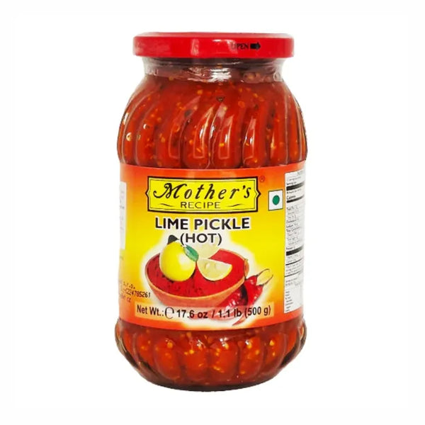 Mother's Lime Pickle Hot (500g)