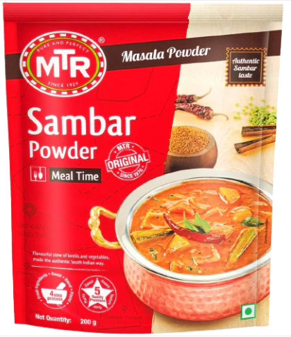 Poudre de sambar MTR (200 g)