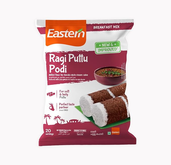 Eastern Ragi Puttu Podi (1kg) – Authentic Finger Millet Puttu Powder